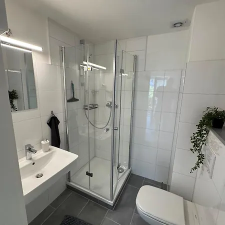 Ruhiges Studio-apartment Mit 2 Einzelbetten & Eigenem Bad Appartement Waltrop